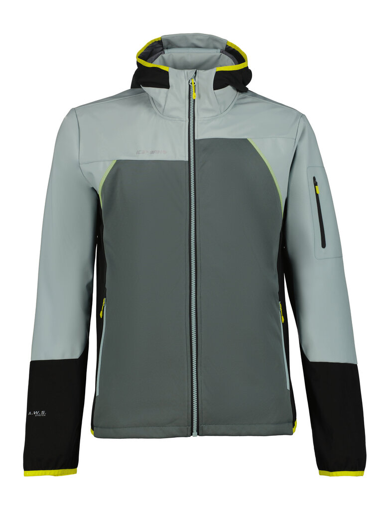 Icepeak vyriška softshell striukė BRADFORD, jūros žalia цена и информация | Vyriškos striukės | pigu.lt