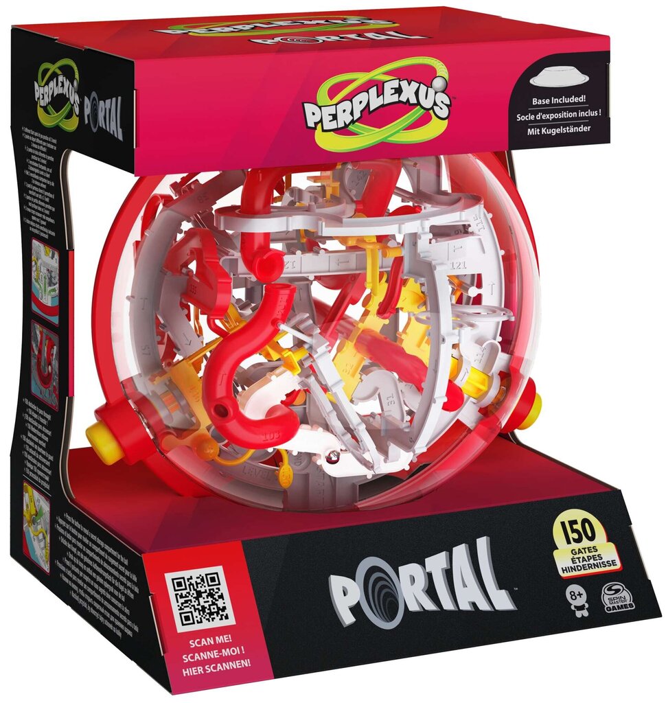 Arkadinis žaidimas 3D labirinto Perplexus Portalas Spin Master, 20138032 6064756 kaina ir informacija | Stalo žaidimai, galvosūkiai | pigu.lt