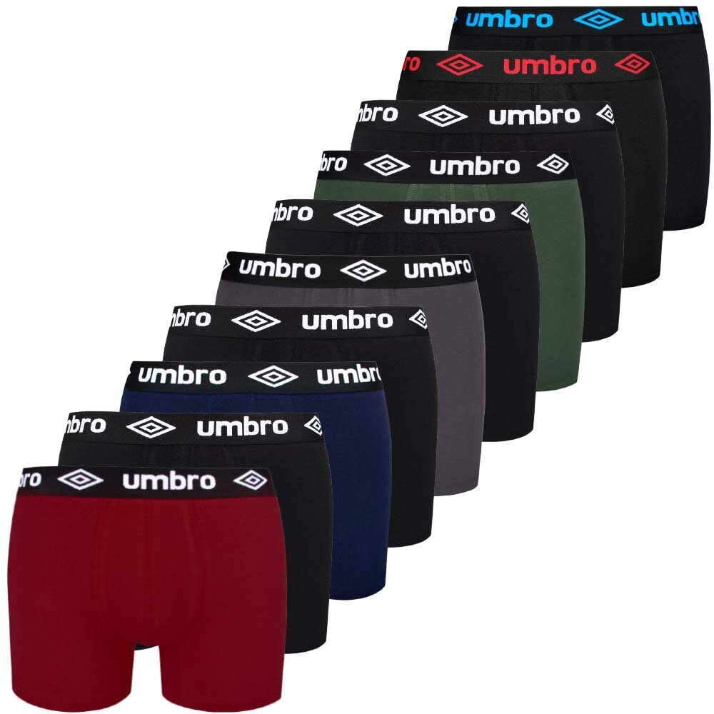 Trumpikės vyrams Umbro, įvairių spalvų, 10 vnt kaina ir informacija | Trumpikės | pigu.lt