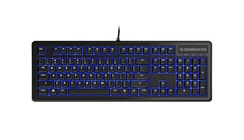 SteelSeries Apex 100 žaidimų klaviatūra MACRO ANTIGHOSTING USB LED Black цена и информация | Клавиатуры | pigu.lt
