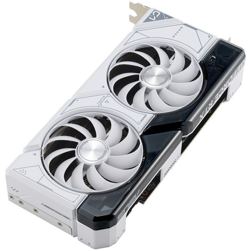 Asus Dual GeForce RTX 4070 Super White Edition (90YV0K85-M0NA00) цена и информация | Vaizdo plokštės (GPU) | pigu.lt