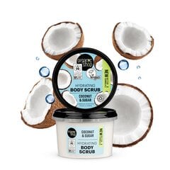 Drėkinantis kūno šveitiklis Organic Shop Coconut, 3x250 ml kaina ir informacija | Kūno šveitikliai | pigu.lt