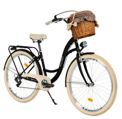 Milord City Bicycle Black-Creme 28" 7 передач цена и информация | Велосипеды | pigu.lt