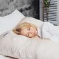 U-formos miego ir maitinimo pagalvė nėščiosioms MKS, 100x150 cm kaina ir informacija | Maitinimo pagalvės | pigu.lt