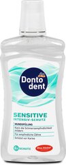 Burnos skalavimo skystis Dontodent Sensitive, 500 ml kaina ir informacija | Dantų šepetėliai, pastos | pigu.lt