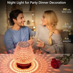 Светодиодная настольная лампа Rouclo, 16 цветов цена и информация | Настольные светильники | pigu.lt