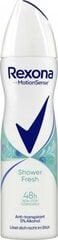Purškiamas dezodorantas Rexona Dusas Fresh, 150 ml kaina ir informacija | Dezodorantai | pigu.lt