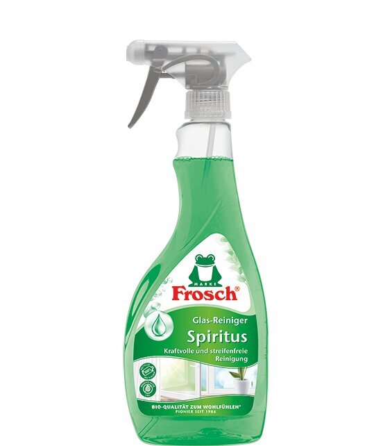 Frosch Spiritus langų valiklis, 500 ml kaina ir informacija | Valikliai | pigu.lt