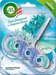 Блок для туалета Air Wick Harpic, Fresh Ocean Mist, 35 г цена и информация | Очистители | pigu.lt