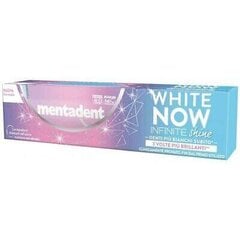 Dantų pasta Mentadent White Now Infinite Shine, 75 ml kaina ir informacija | Dantų šepetėliai, pastos | pigu.lt