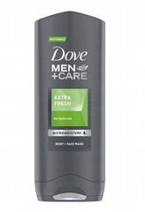 Dušo želė Dove Men+Care Extra Fresh, 250 ml kaina ir informacija | Dušo želė, aliejai | pigu.lt