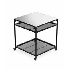 Modulinis stalas Ooni, 31x31x35 cm, juodas kaina ir informacija | Turistiniai baldai | pigu.lt