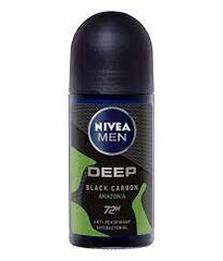 Дезодорант шариковый Nivea Deep Black Carbon Amazonia, 50 мл цена и информация | Дезодоранты | pigu.lt