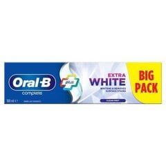 Зубная паста Oral-B Complete Plus Extra White, 100 мл цена и информация | Зубные щетки, пасты | pigu.lt