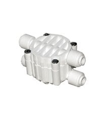 Клапан четырехскоростной QC 4x1/4" S-3000W цена и информация | Водяное охлаждение - аксессуары | pigu.lt