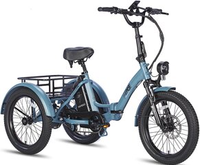 Электровелосипед Fafrees F20 Mate, 20", синий, 500Вт, 18,2Ач цена и информация | Электровелосипеды | pigu.lt