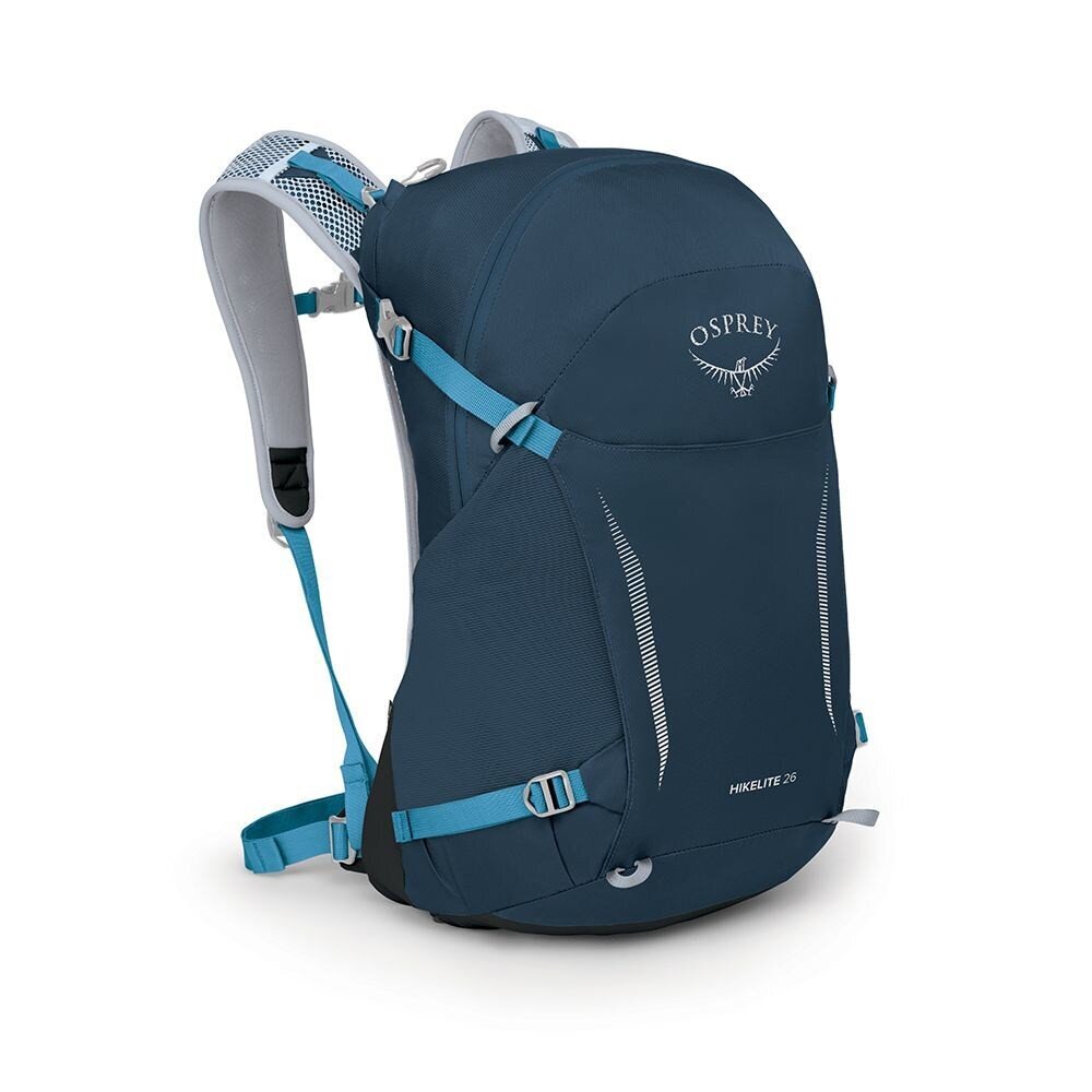 Turistinė kuprinė Osprey Hikelite 26 L, mėlyna цена и информация | Turistinės ir kelioninės kuprinės | pigu.lt