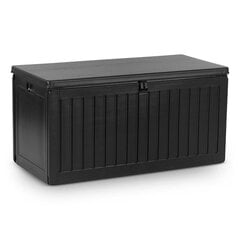 Sodo dėžė, 109x55x51,5 cm, juoda kaina ir informacija | Komposto dėžės, lauko konteineriai | pigu.lt