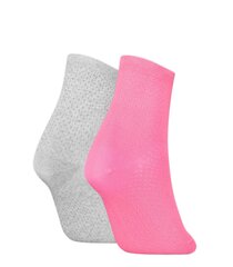Puma женские носки, розовые, серые, 2 пары  цена и информация | Женские носки | pigu.lt