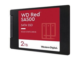 Western Digital Red SA500 NAS (WDS200T2R0A) kaina ir informacija | Vidiniai kietieji diskai (HDD, SSD, Hybrid) | pigu.lt