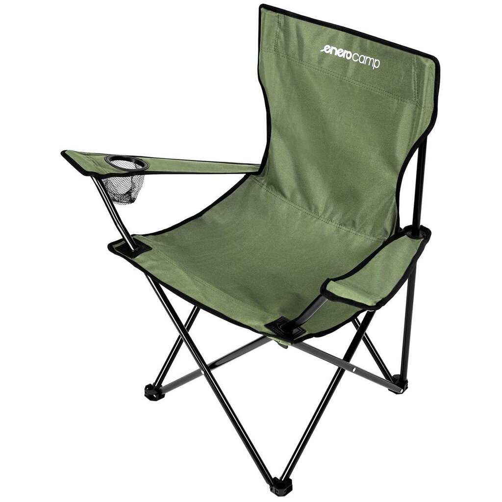 Sulankstoma žygio kėdė Enero camp, žalia kaina ir informacija | Turistiniai baldai | pigu.lt
