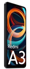 Xiaomi Redmi A3 4GB/128GB Midnight Black kaina ir informacija | Mobilieji telefonai | pigu.lt