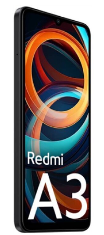 Xiaomi Redmi A3 4/128GB Midnight Black цена и информация | Mobilieji telefonai | pigu.lt