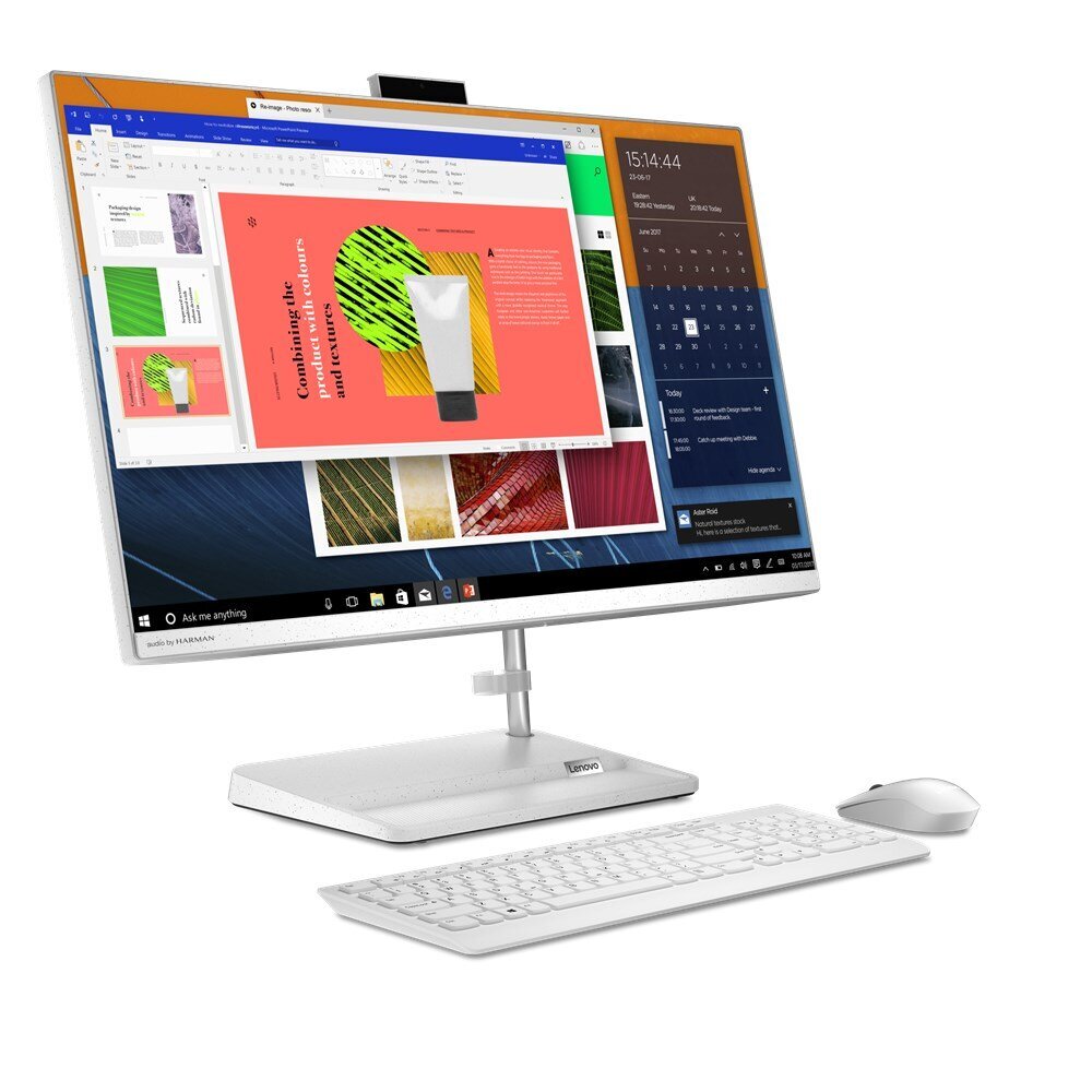 Lenovo IdeaCentre AIO 3 27ALC6 (F0FY00N1PB) kaina ir informacija | Stacionarūs kompiuteriai | pigu.lt