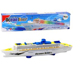 Žaislinis kruizinis laivas su šviesos ir garso efektais Lean Toys kaina ir informacija | Žaislai berniukams | pigu.lt