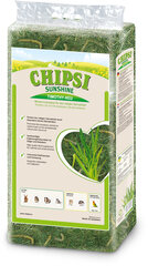 Šienas graužikams Chipsi Sunshine Timothy 0,8 kg kaina ir informacija | Šienas, kraikas graužikams ir triušiams | pigu.lt