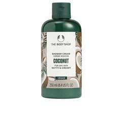 Dušo želė sausai odai The Body Shop Coconut, 60 ml kaina ir informacija | Dušo želė, aliejai | pigu.lt