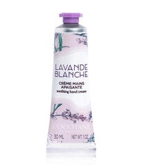 Rankų kremas L'Occitane White Lavender, 30 ml kaina ir informacija | Kūno kremai, losjonai | pigu.lt