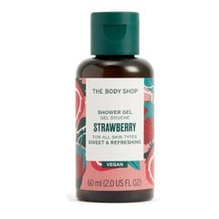 Dušo žėlė The Body Shop Strawberry, 60 ml kaina ir informacija | Dušo želė, aliejai | pigu.lt