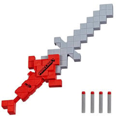 Žaislinis kardas – pistoletas Nerf Minecraft Hearstealer kaina ir informacija | Žaislai berniukams | pigu.lt