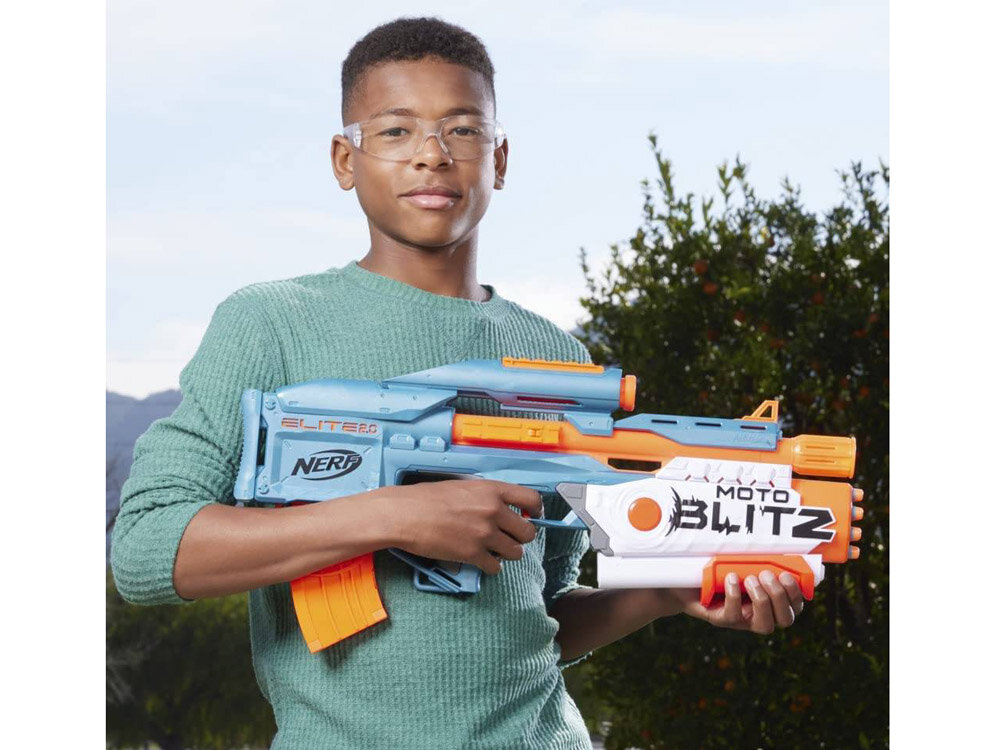 Automatinis žaislinis šautuvas 2in1 Nerf Elite 2.0 kaina ir informacija | Žaislai berniukams | pigu.lt