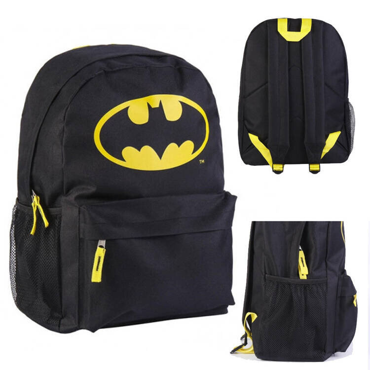 Vaikiška kuprinė Batman, juoda цена и информация | Kuprinės mokyklai, sportiniai maišeliai | pigu.lt