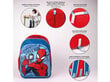Vaikiška kuprinė Spiderman, raudona/mėlyna цена и информация | Kuprinės mokyklai, sportiniai maišeliai | pigu.lt