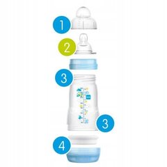 Бутылочка MAM Perfect Start 1186, 6+ месяцев, 260 мл цена и информация | Бутылочки и аксессуары | pigu.lt