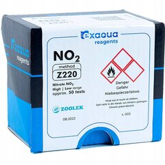 Reagentai Exaqua Nitrite NO2 Z220 PRO3/PRO6 kaina ir informacija | Akvariumai ir jų įranga | pigu.lt