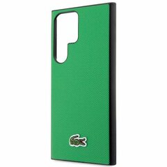 Оригинальный жесткий чехол LACOSTE Iconic Petit Pique MagSafe LCHMS24MPVCN для Samsung Galaxy S24 Plus, зеленый цена и информация | Чехлы для телефонов | pigu.lt