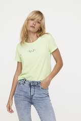 Marškinėliai moterims Lee Cooper S316, žali kaina ir informacija | Marškinėliai moterims | pigu.lt