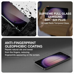 Закаленное стекло Amazing Thing Radix Full Glass S24BPGLA для Samsung Galaxy S24 цена и информация | Google Pixel 3a - 3mk FlexibleGlass Lite™ защитная пленка для экрана | pigu.lt