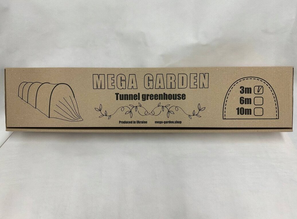 Mega Garden šiltnamio tunelis, 3m kaina ir informacija | Šiltnamiai | pigu.lt