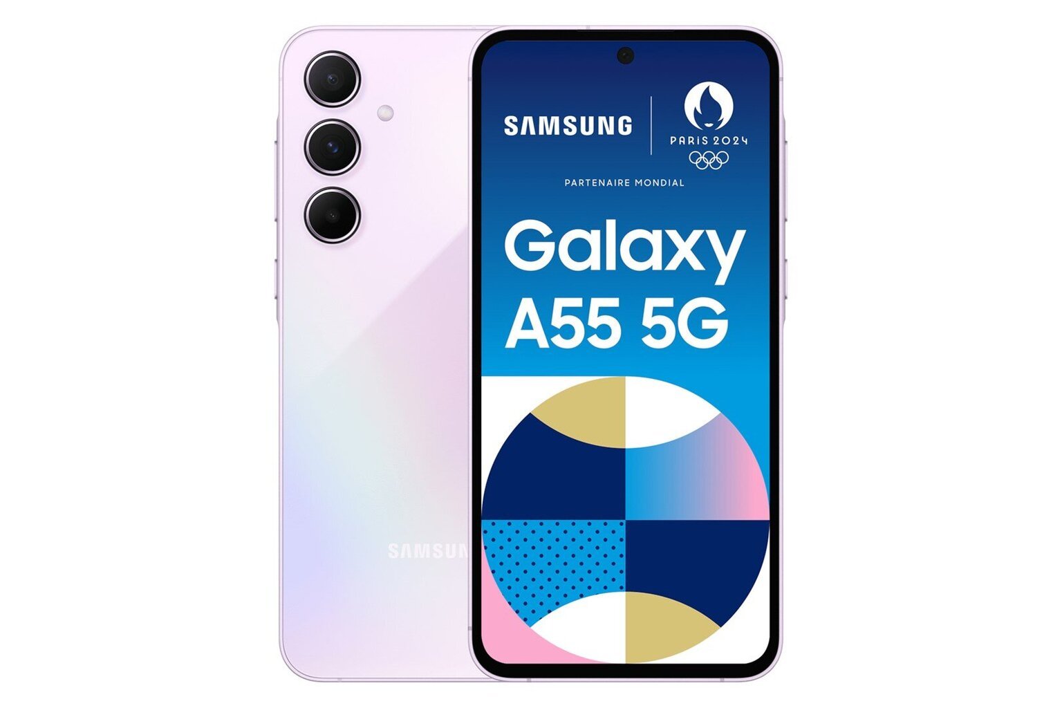 Samsung Galaxy A55 5G Awesome Lilac kaina ir informacija | Mobilieji telefonai | pigu.lt