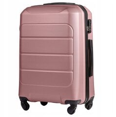 Средний чемодан Wings GANNET 19196 розовый цена и информация | Чемоданы, дорожные сумки  | pigu.lt