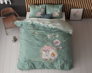 Комплект постельного белья Lyra, 240x220 см, зеленый цена и информация | Постельное белье | pigu.lt