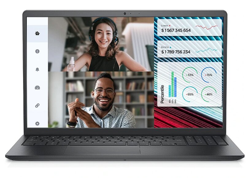 Dell Vostro 15 3520 AG FHD i3-1215U/8GB/512GB/UHD/Win11/ENG /Black kaina ir informacija | Nešiojami kompiuteriai | pigu.lt