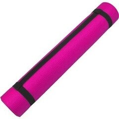 Sporto kilimėlis Urban Fitness Equipment Yoga Mat, 61 x 183 x 4 mm, rožinis цена и информация | Коврики для йоги, фитнеса | pigu.lt