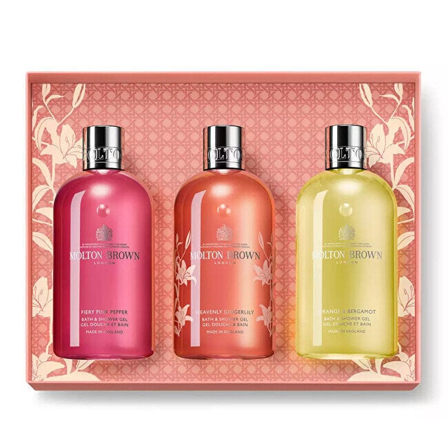 Dušo želė rinkinys Molton Brown, 3x300 ml kaina ir informacija | Dušo želė, aliejai | pigu.lt