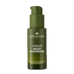 Успокаивающая сыворотка для лица для чувствительной кожи Origins Mega Mushroom Restorative Skin Concentrate, 30 мл цена и информация | Сыворотки для лица, масла | pigu.lt
